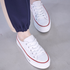 [GIRLS GOOB] Women's Lace Up Comfort Sneakers, Loafers Mules Canvas - Made in KOREA